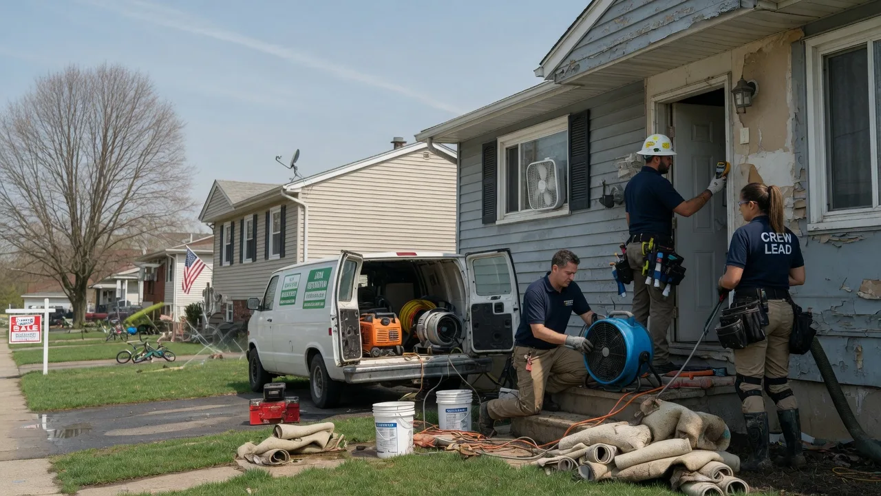 Flood Cleanup in Marshall, CA near me